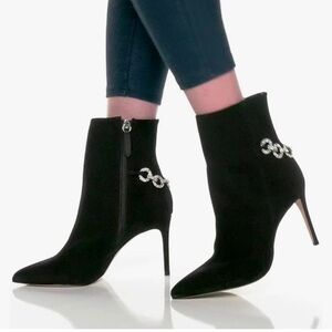SCHUTZ | Elisha Bootie - Black/Chain